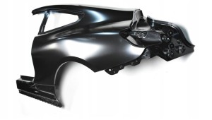 BMW 8 M8 G15 F92 COUPE 2019-2025 tylny lewy błotnik 41007494459 41007494471 2/3 MINIATURA