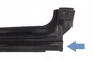 PEUGEOT 208 I 1 CA CC 2012-2019 próg słupek prawy 1607253780 4/4 MINIATURA