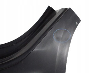 PEUGEOT 208 1 I CA CC 2012-2019 5D Próg słupek lewy 1607253580 4/6 MINIATURA