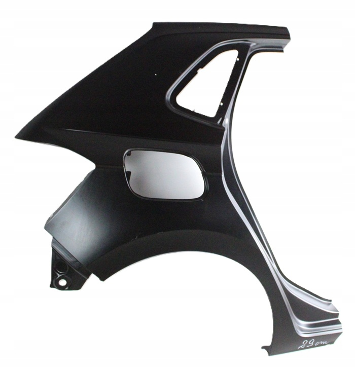 VW POLO 2G4 5D HB 2017-2025 Tylny tył prawy błotnik 2G4809052F 2G4809844B 2/5