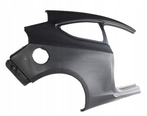 OPEL ASTRA J 4 IV GTC 2012-2018 tylny tył prawy błotnik 1623134580 95525356 3/8 MINIATURA