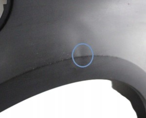 OPEL ASTRA J 4 IV GTC 2012-2018 tylny tył prawy błotnik 1623134580 95525356 4/8 MINIATURA