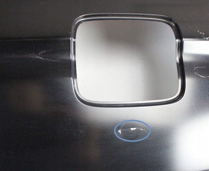 BMW X5 X5M F15 F85 2013-2017 tylny tył prawy błotnik 41217352050 4/5