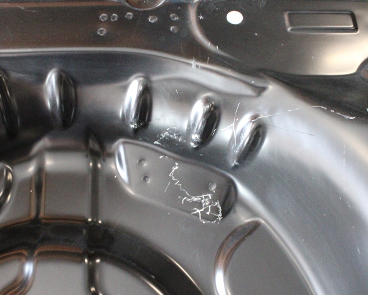 PEUGEOT 208 1 I LIFT ADBLUE 2017-2019 wanna podłoga bagażnika 9806430280 4/6