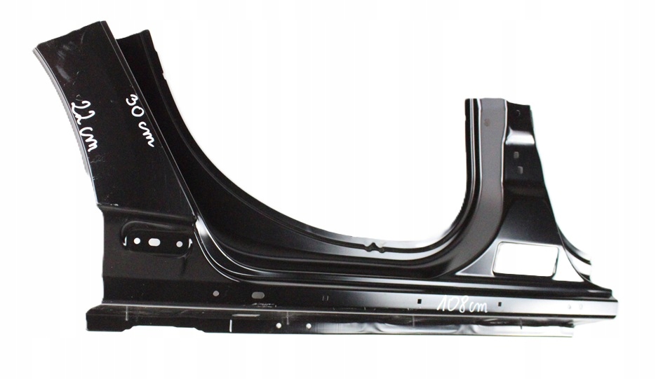 DACIA DUSTER 2 II HM 2017-2023 próg słupek prawy 764605026R 3/5