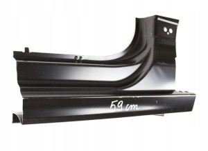 OPEL CORSA F CORSA-e ELECTRIC 2019-2025 próg słupek A prawy 1666081680 2/5 MINIATURA