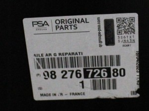 FIAT DOBLO 3 III L2 MAXI 2022-2025 tylny błotnik lewy 9827672680 5/5 MINIATURA