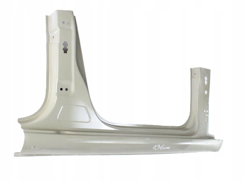 SKODA OCTAVIA 3 5E3 5E5 2012-2020 Próg słupek prawy 5E5809606A 5E9809606A 2/5