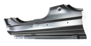 SKODA YETI 5L6 2009-2018 próg słupek prawy 5L6809606A 5L6809602C 3/3 MINIATURA