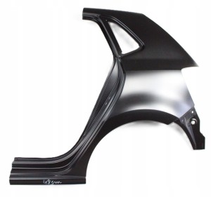 VW POLO 6R4 6C4 5D HB 2009-2017 Tylny lewy błotnik 6R4809843A 6R4809843 1/4 MINIATURA