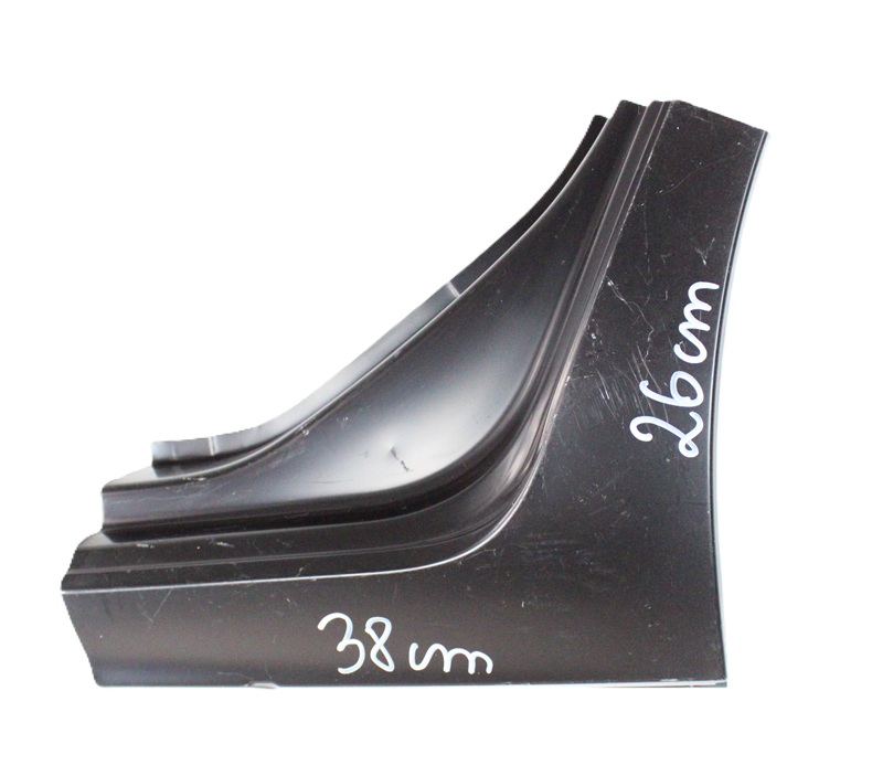 VW POLO 2G4 2017-2025 5D próg słupek C lewy zejście 2G4809835 2G4809051A 2/3