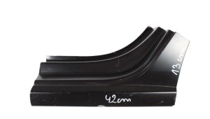 VW POLO 6R4 6C4 5D HB 2009-2017 Tylny lewy błotnik 6R4809843A 6R4809843 2/3 MINIATURA