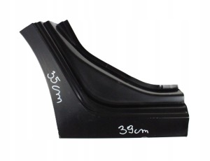 VW POLO 2G4 5D HB 2017-2025 Tylny tył prawy błotnik 2G4809052F 2G4809844B