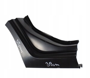 VW POLO 2G4 5D HB 2017-2025 Tylny tył prawy błotnik 2G4809052F 2G4809844B 2/3 MINIATURA