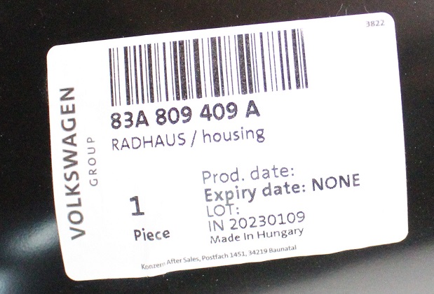 AUDI Q3 SQ3 RSQ3 2 83A 2018-2025 tylny lewy błotnik nadkole 83A809409A 4/4