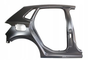 VW POLO 2G4 5D HB 2017-2025 Tylny tył prawy błotnik 2G4809052F 2G4809844B 1/3 MINIATURA