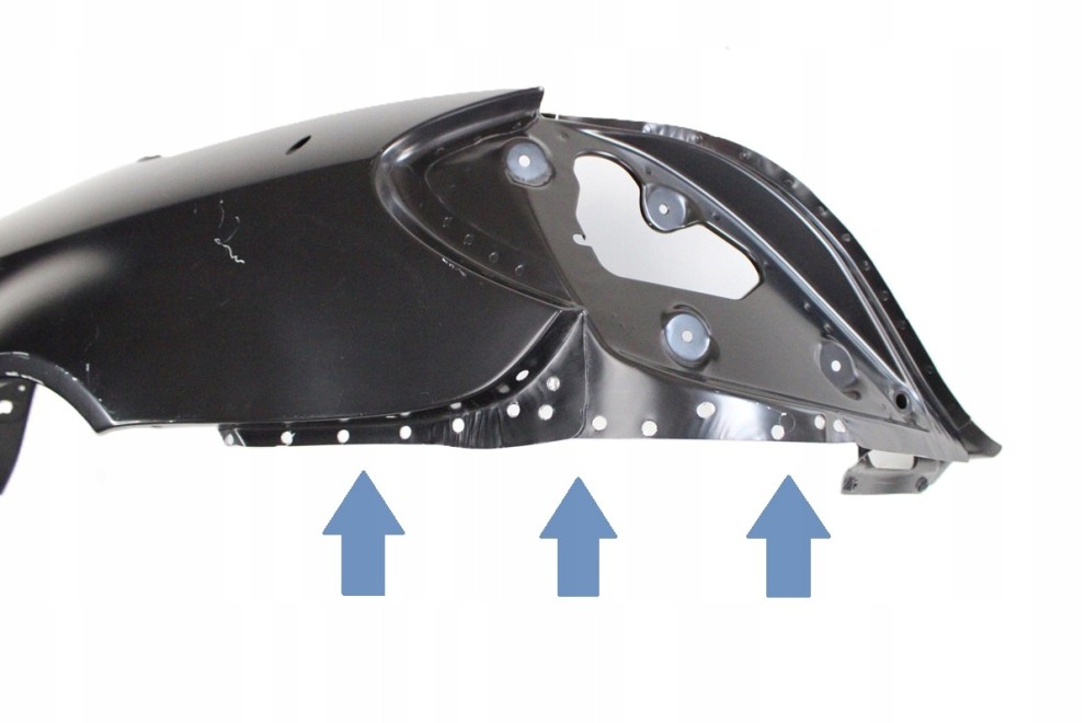 MERCEDES SLK W171 R171 A171 171 2004-2012 tylny lewy błotnik A1716300521 4/4