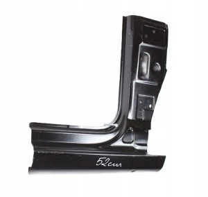 VW GOLF 6 VI 5K4 2008-2013 5D próg słupek A prawy 5K4809836 2/3 MINIATURA