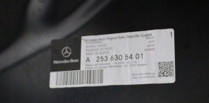 MERCEDES GLC W253 2016- tylne prawe nadkole wewnętrzne A2536305401 4/4 MINIATURA