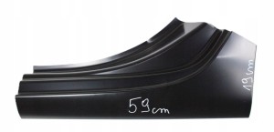 OPEL INSIGNIA 2 II B Z18 2017-2024 próg lewy słupek C kolanko 1692375180 1/5 MINIATURA