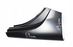 OPEL INSIGNIA 2 II B Z18 2017-2024 próg lewy słupek C kolanko 1692375180 2/5 MINIATURA