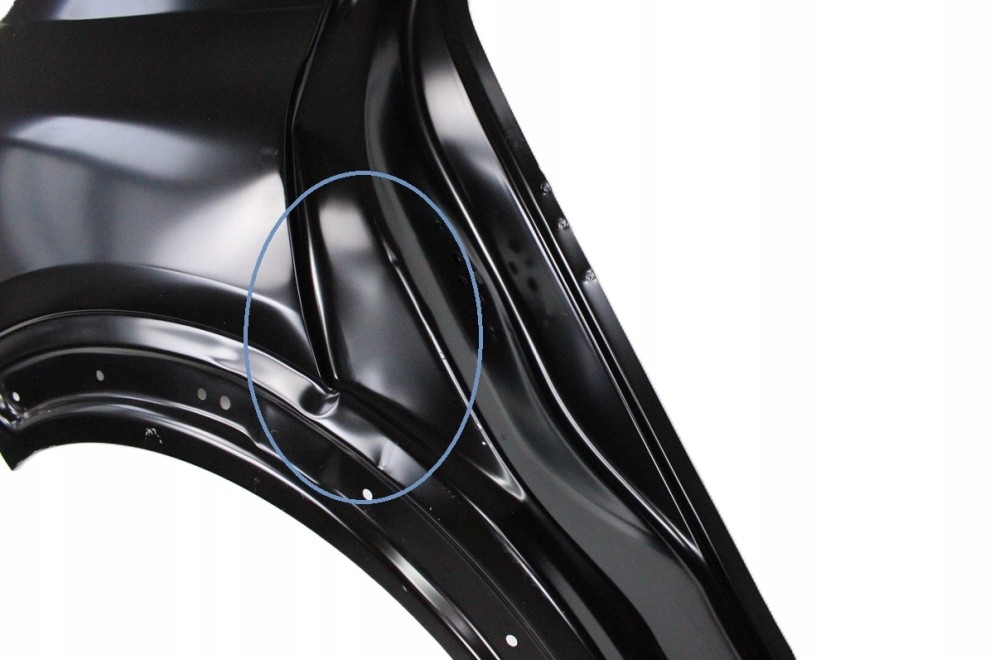 CITROEN C4 CACTUS 2014-2020 Tylny tył prawy błotnik 1620373680 4/4