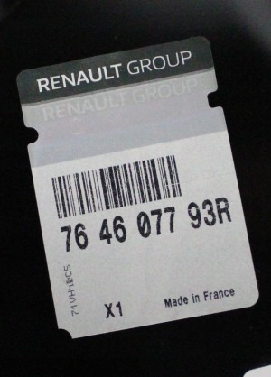 RENAULT SCENIC 4 IV 2016-2024 próg słupek prawy 764607793R 5/7 MINIATURA