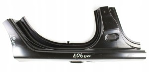 RENAULT CLIO 4 IV 2012-2017 próg słupek prawy 764604943R 1/3 MINIATURA