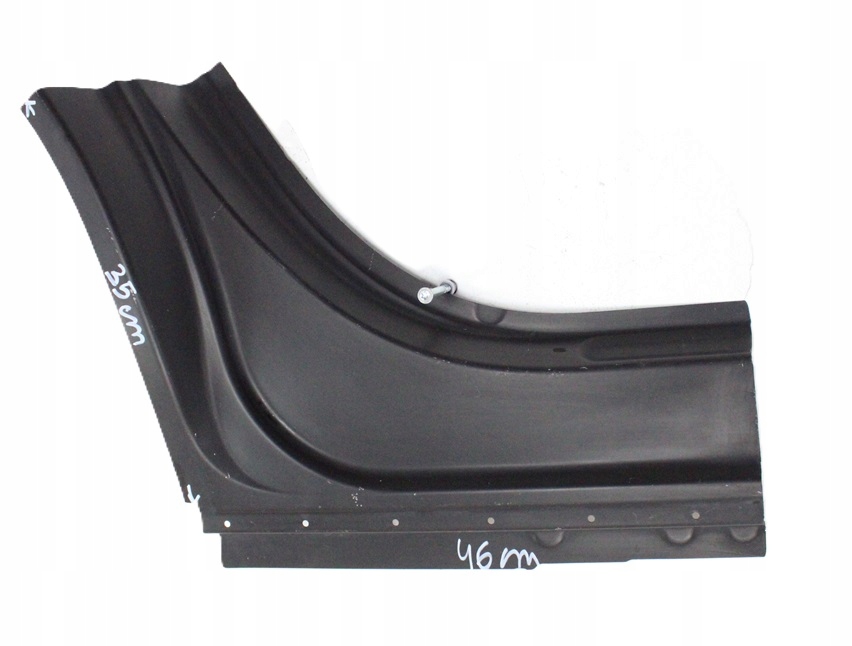 AUDI E-TRON 4KE tylny prawy błotnik słupek C 4KE809838 2/4