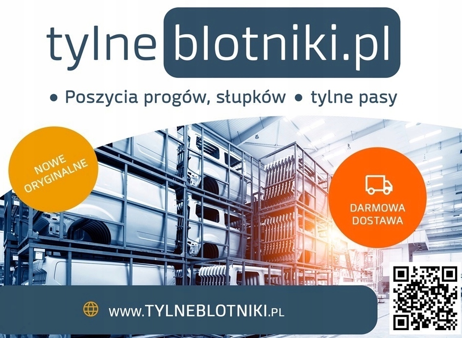 PEUGEOT PARTNER 3 III B9 2008-2018 próg słupek C prawy 7010X5 4/4