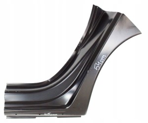 PEUGEOT 3008 1 I 2008-2016 tylny błotnik lewy 7133S1 8501GH 8525YY 2/2 MINIATURA