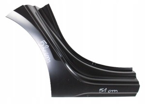 AUDI A4 S4 B9 LIFT 8W5 8W9 19-24 próg słupek C prawy 8W5809848C 8W9809848C 2/3 MINIATURA