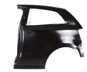 VW POLO 6R3 6C3 3D HB 2009-2017 Tylny lewy błotnik 6R3809843A 6R3809843