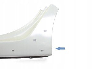 HYUNDAI I20 N-LINE SPORT 3 2020- próg słupek lewy 71112C0000 71112-C0000 4/4 MINIATURA