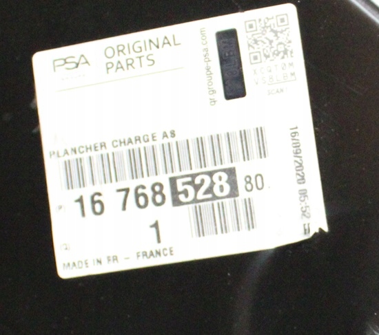 PEUGEOT E-2008 2008 2 II ELECTRIC 2020- wanna podłoga bagażnika 1676852880 5/7