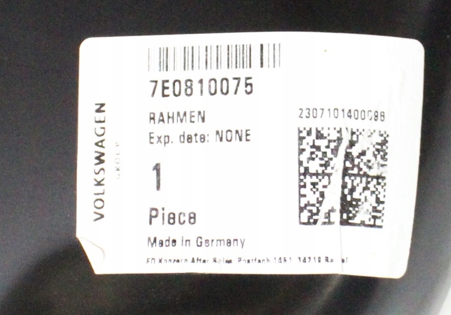 VW TRANSPORTER T6 7E0 2015-2024 próg słupek A lewy 7E0810075 5/7