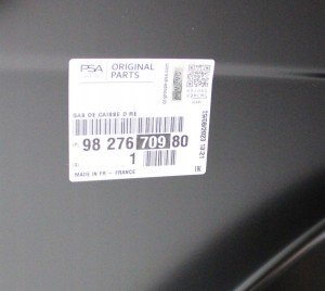 PEUGEOT RIFTER E-RIFTER L2 MAXI K9 2019-2025 Próg słupek prawy 9827670980 4/6 MINIATURA