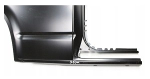 VW TRANSPORTER T5 5 V 7H3 L2 LONG 2003-2015 tylny błotnik prawy 7H3809844 4/4 MINIATURA