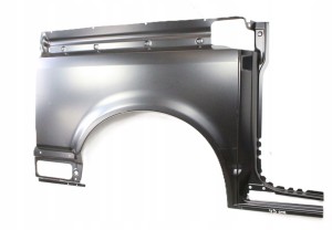 VW TRANSPORTER 5 V T5 7H0 7H1 L1 2003-2015 tylny prawy błotnik 7H1809844 3/4 MINIATURA