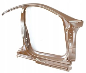 TESLA S MODEL S 2012-2024 Próg słupek prawy 1694056S0B 1024197S0B 2/4 MINIATURA