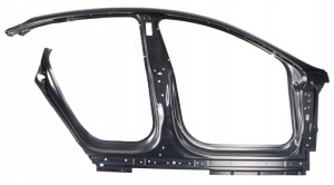 TESLA S MODEL S 2012-2024 Próg słupek prawy 1694056S0B 1024197S0B 1/3 MINIATURA