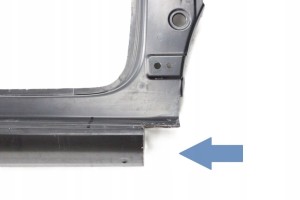 VW UP 1S3 3D 2011-2024 tylny prawy błotnik próg słupek 1S3809604 4/7 MINIATURA