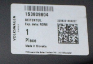 VW UP 1S3 3D 2011-2024 tylny prawy błotnik próg słupek 1S3809604 5/7 MINIATURA