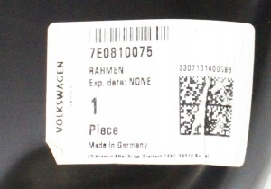 VW MULTIVAN 6 VI 7E0 2015-2021 próg słupek A lewy 7E0810075 4/4 MINIATURA