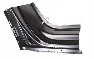 VW TOUAREG 3 III 760 CR7 2018- próg słupek C prawy 760809848 3/4 MINIATURA