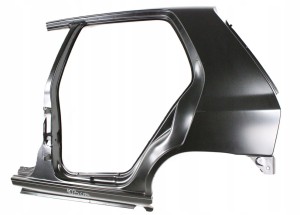 RENAULT CLIO 1 1990-1998 5D Tylny lewy błotnik bok 7751465415 2/2 MINIATURA