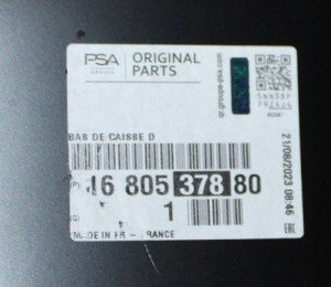 PEUGEOT 308 SW 308SW KOMBI 3 III T10 2021-2025 próg słupek prawy 1680537880 4/4 MINIATURA