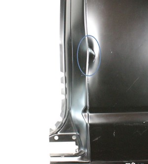 VW TRANSPORTER T6 7E3 L2 LONG 15- tylny błotnik L 7E3809843 4/5 MINIATURA